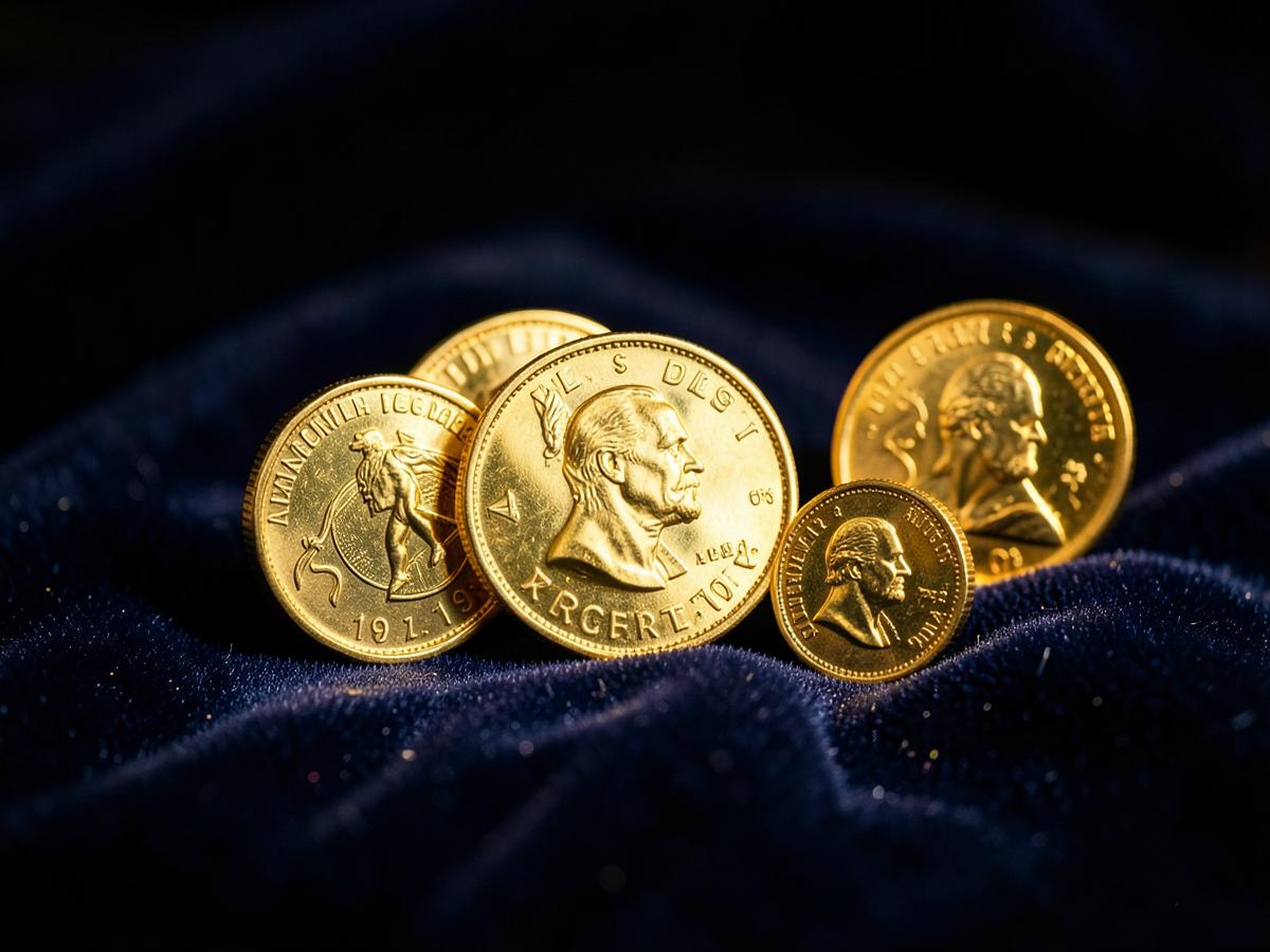 Krugerrands valued by WM Gold Exchange