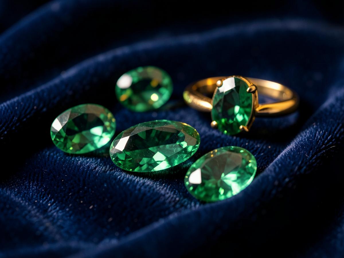Natural emeralds valued by WM Gold Exchange