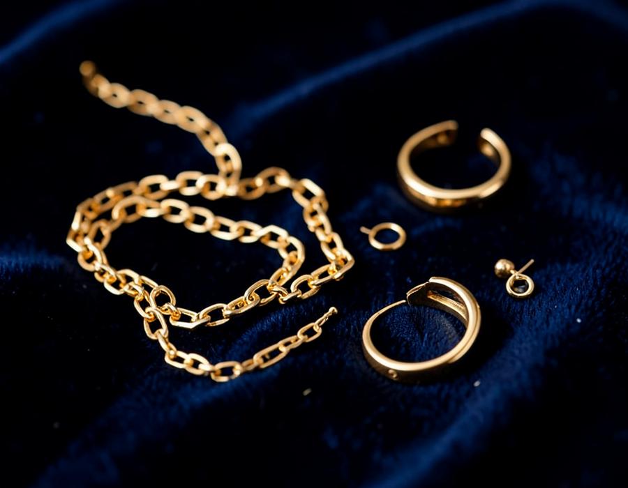 Broken Gold Jewellery